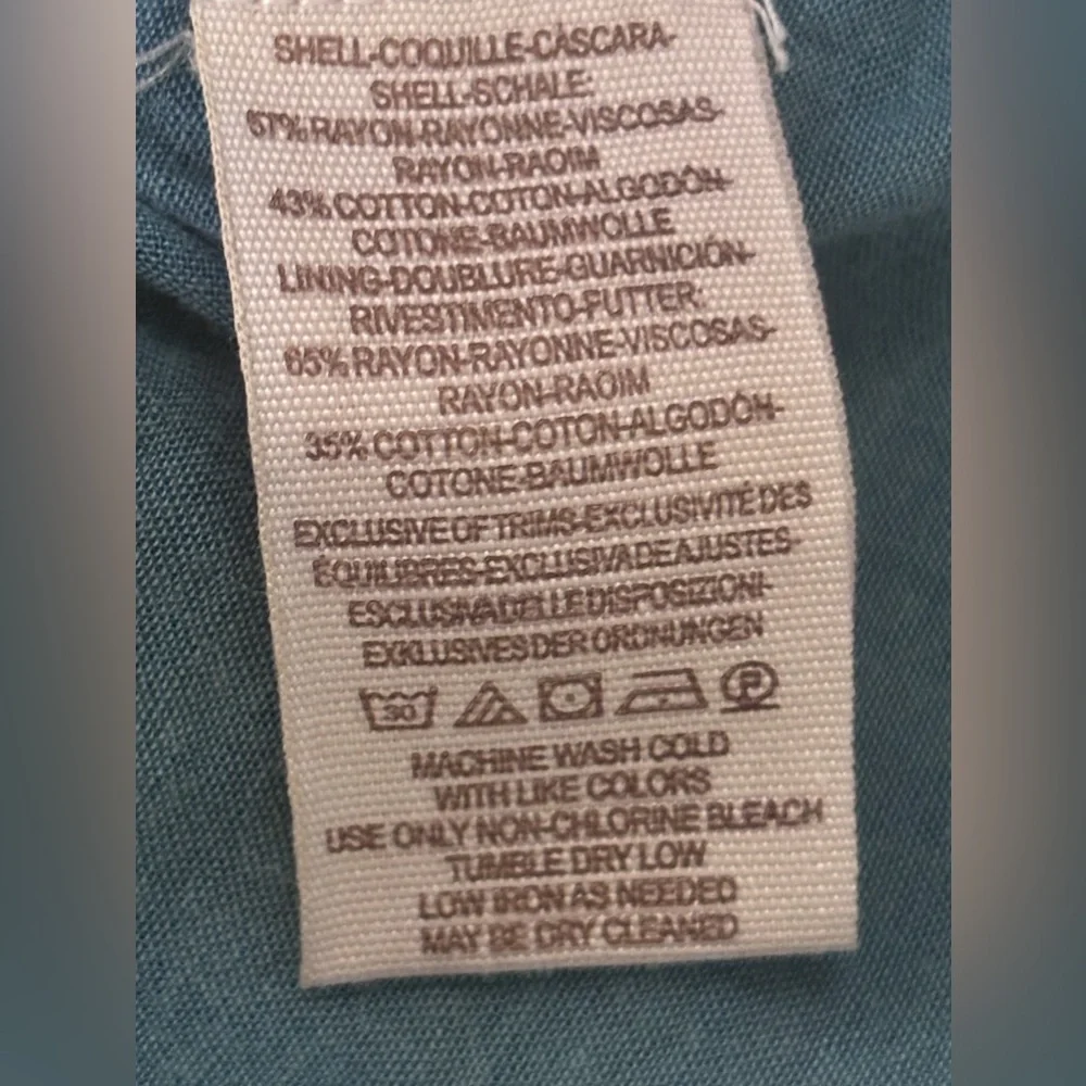Free People print open back disconnected dress  S